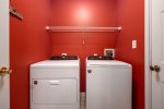1st Floor Laundry Room w/ Full Size Washer & Dryer 